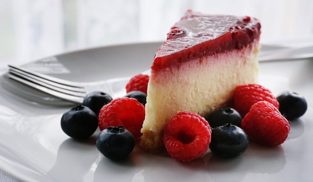 Healthy No Bake Cheesecake (gluten free & no gelatine)