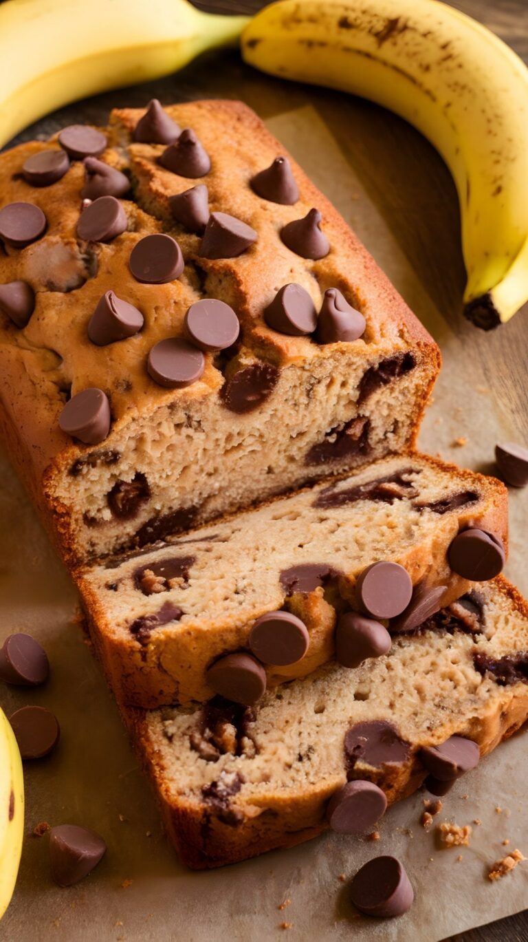 Easy Gluten-Free Banana Bread with Chocolate Chips