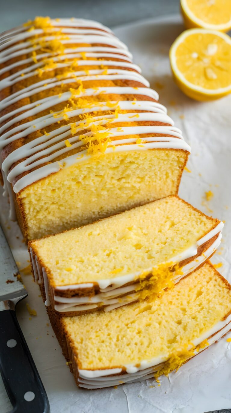 Zesty Gluten Free Lemon Drizzle Cake Recipe